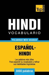 bokomslag Vocabulario Espaol-Hindi - 3000 palabras ms usadas