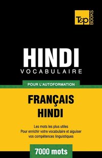 bokomslag Vocabulaire Franais-Hindi pour l'autoformation - 7000 mots