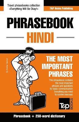 bokomslag English-Hindi phrasebook and 250-word mini dictionary