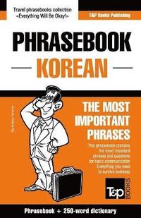 bokomslag English-Korean phrasebook and 250-word mini dictionary