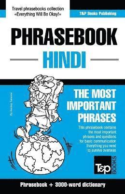 bokomslag English-Hindi phrasebook and 3000-word topical vocabulary