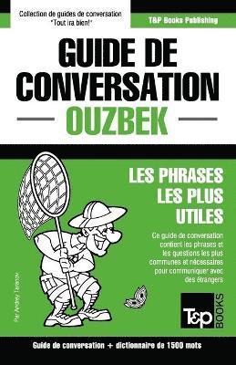 bokomslag Guide de conversation Francais-Ouzbek et dictionnaire concis de 1500 mots