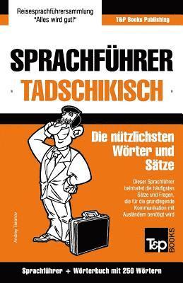 bokomslag Sprachführer Deutsch-Tadschikisch und Mini-Wörterbuch mit 250 Wörtern