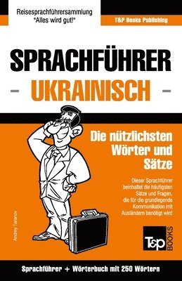 bokomslag Sprachfhrer Deutsch-Ukrainisch und Mini-Wrterbuch mit 250 Wrtern