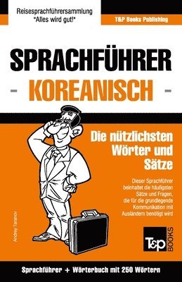 bokomslag Sprachführer Deutsch-Koreanisch und Mini-Wörterbuch mit 250 Wörtern