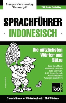 bokomslag Sprachführer Deutsch-Indonesisch und Kompaktwörterbuch mit 1500 Wörtern