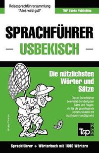 bokomslag Sprachfhrer Deutsch-Usbekisch und Kompaktwrterbuch mit 1500 Wrtern