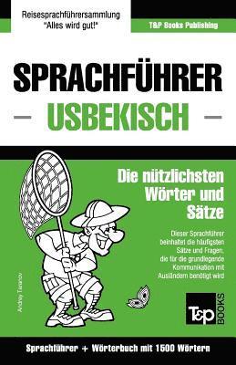 bokomslag Sprachfuhrer Deutsch-Usbekisch und Kompaktwoerterbuch mit 1500 Woertern
