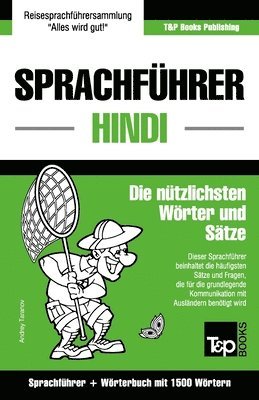 bokomslag Sprachführer Deutsch-Hindi und Kompaktwörterbuch mit 1500 Wörtern
