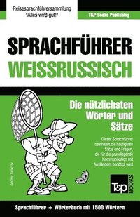 bokomslag Sprachfuhrer Deutsch-Weissrussisch und Kompaktwoerterbuch mit 1500 Woertern