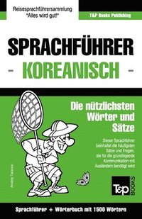 bokomslag Sprachführer Deutsch-Koreanisch und Kompaktwörterbuch mit 1500 Wörtern