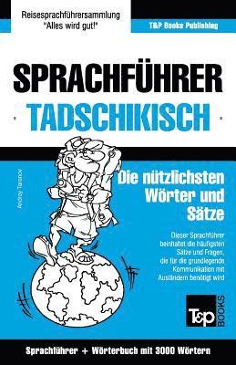 bokomslag Sprachfhrer Deutsch-Tadschikisch und thematischer Wortschatz mit 3000 Wrtern