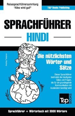 bokomslag Sprachfhrer Deutsch-Hindi und thematischer Wortschatz mit 3000 Wrtern