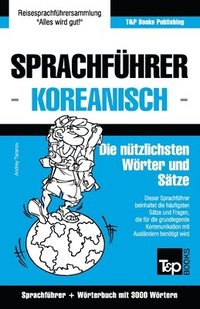 bokomslag Sprachfhrer Deutsch-Koreanisch und thematischer Wortschatz mit 3000 Wrtern