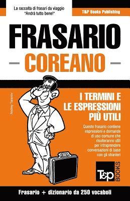 bokomslag Frasario Italiano-Coreano e mini dizionario da 250 vocaboli