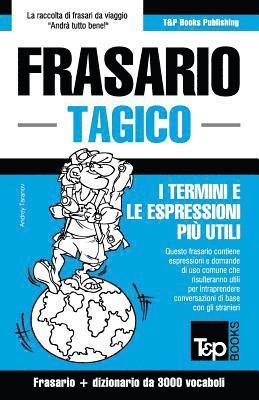 bokomslag Frasario Italiano-Tagico e vocabolario tematico da 3000 vocaboli