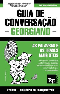 bokomslag Guia de Conversação Português-Georgiano e dicionário conciso 1500 palavras
