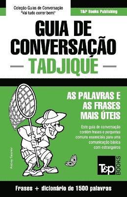 bokomslag Guia de Conversação Português-Tadjique e dicionário conciso 1500 palavras