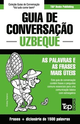 bokomslag Guia de Conversação Português-Uzbeque e dicionário conciso 1500 palavras