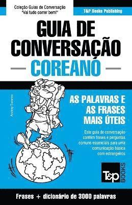 bokomslag Guia de Conversação Português-Coreano e vocabulário temático 3000 palavras