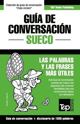 bokomslag Guía de Conversación Español-Sueco y diccionario conciso de 1500 palabras