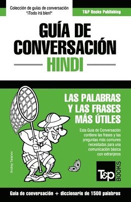 bokomslag Gua de Conversacin Espaol-Hindi y diccionario conciso de 1500 palabras