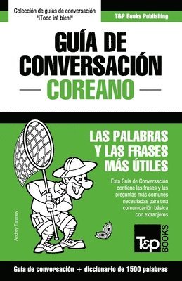 bokomslag Gua de Conversacin Espaol-Coreano y diccionario conciso de 1500 palabras