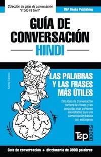 bokomslag Guía de Conversación Español-Hindi y vocabulario temático de 3000 palabras