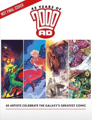 bokomslag 45 Years of 2000 AD: Anniversary Art Book