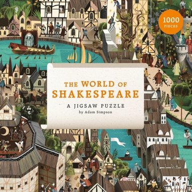 Pussel 1000 bitar - The World of Shakespeare