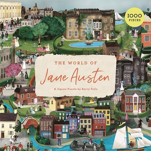Pussel 1000 bitar - The World of Jane Austen, Övrigt