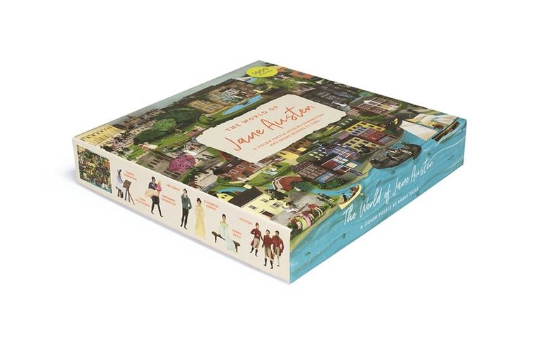 Pussel 1000 bitar - The World of Jane Austen, Övrigt