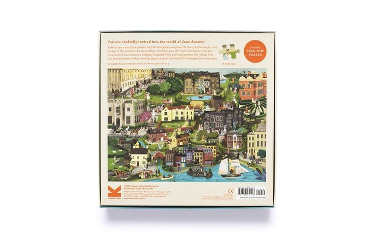 Pussel 1000 bitar - The World of Jane Austen, Övrigt