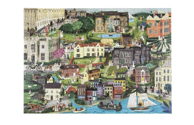 Pussel 1000 bitar - The World of Jane Austen, Övrigt