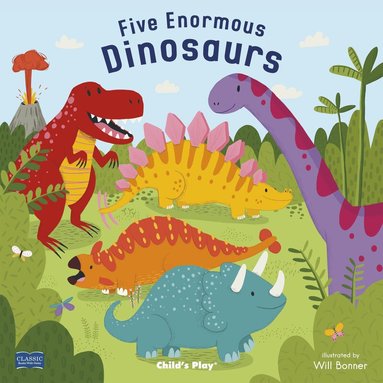 Five Enormous Dinosaurs, Häftad