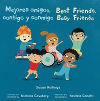 bokomslag Mejores amigos, contigo y conmigo/Best Friends, Busy Friends 8x8 edition