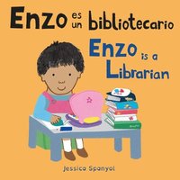 bokomslag Enzo es un bibliotecario/Enzo is a Librarian