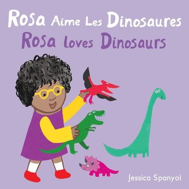bokomslag Rosa Aime Les Dinosaures / Rosa loves Dinosaurs