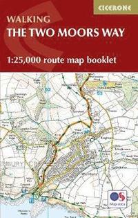 bokomslag Two Moors Way Map Booklet