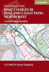 bokomslag Walking the King Charles III England Coast Path: North West - Cumbria Map Booklet