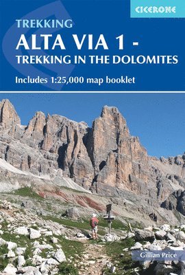 Gillian Price - Alta Via 1 - Trekking in the Dolomites, Häftad
