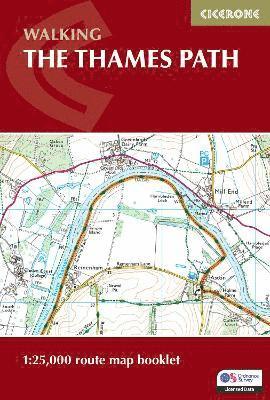 Leigh Hatts - Thames Path Map Booklet, Häftad