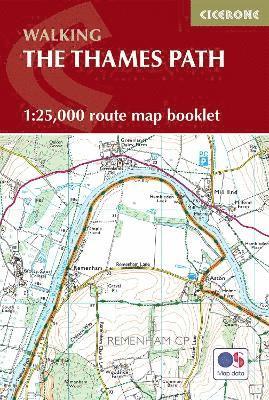 bokomslag The Thames Path Map Booklet