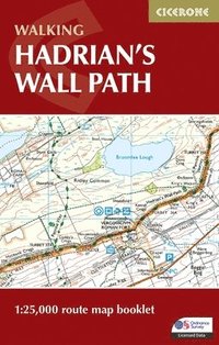 bokomslag Hadrian and #039;s Wall Path Map Booklet