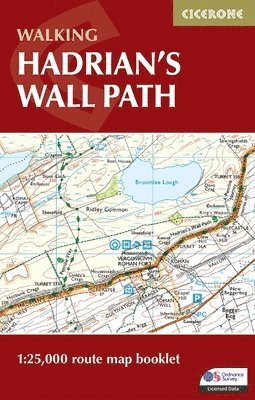 bokomslag Hadrian and #039;s Wall Path Map Booklet