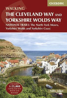 Paddy Dillon - Cleveland Way and the Yorkshire Wolds Way, Häftad