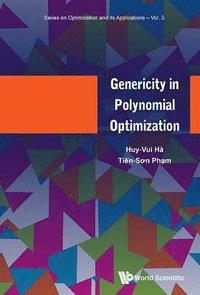bokomslag Genericity In Polynomial Optimization