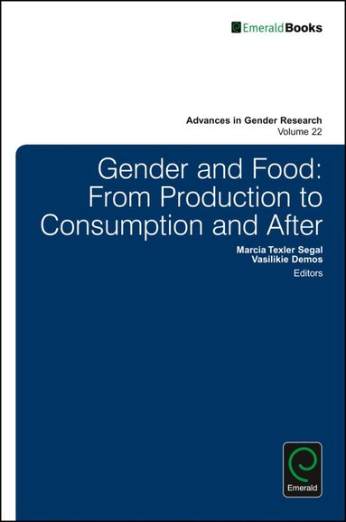 Marcia Texler Segal, Vasilikie (Vicky) Demos - Gender and Food, Inbunden
