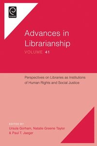 bokomslag Perspectives on Libraries as Institutions of Human Rights and Social Justice