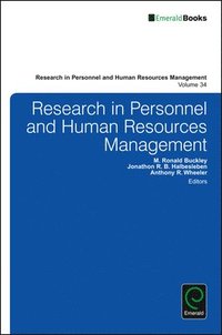 bokomslag Research in Personnel and Human Resources Management